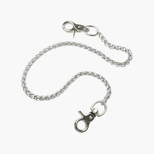 Cadena Para Billetera Y Pantalón Doble Mosquetón