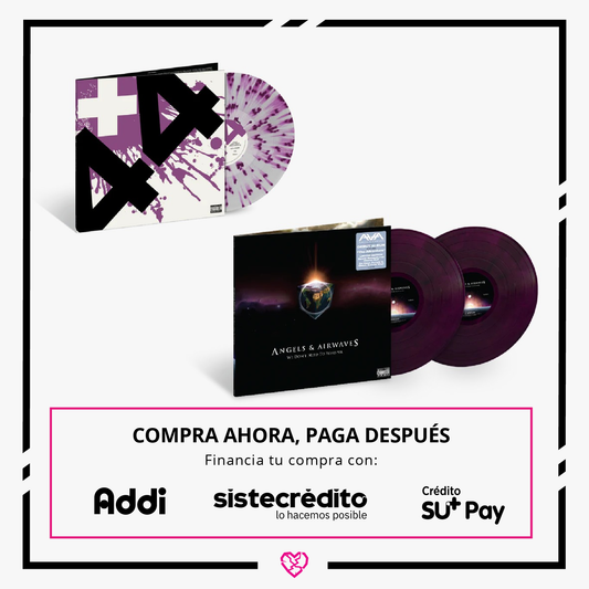 Colección - +44 When Your Heart Stops Beating Lp Splatter